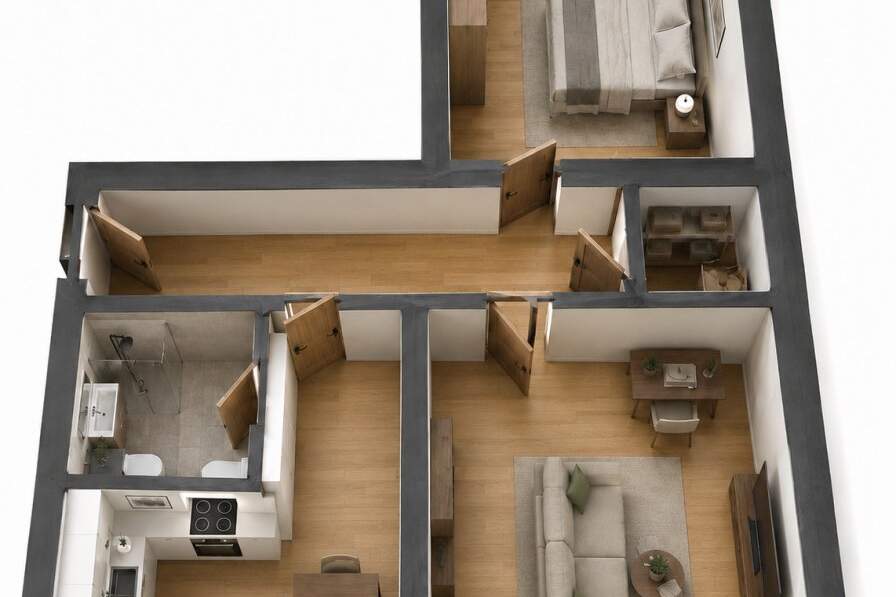 Geräumig|Renoviert|Rentabel, Wohnung-kauf, 222.000,€, 1100 Wien 10., Favoriten