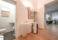 ** großzügige helle Gewerbefläche (Büro / Lager / Werkstatt) mit vielseitigem Potenzial, Extras und einem Stellplatz in Frequenzlage - Nähe Augarten **