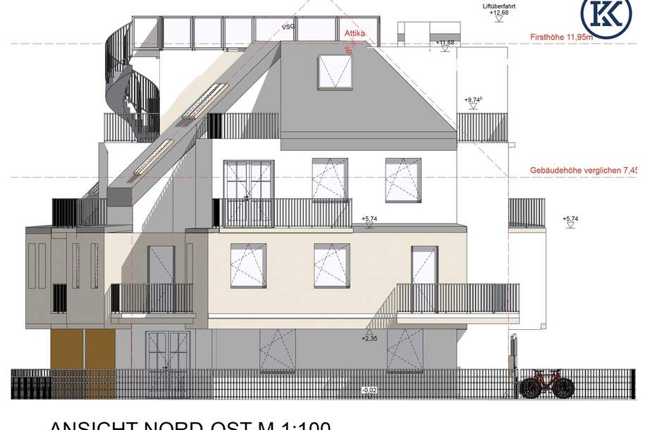 Unglaubliches Bauprojekt mit 13 Wohnungen in Top Lage im 22. Bezirk!, Grund und Boden-kauf, 1220 Wien 22., Donaustadt