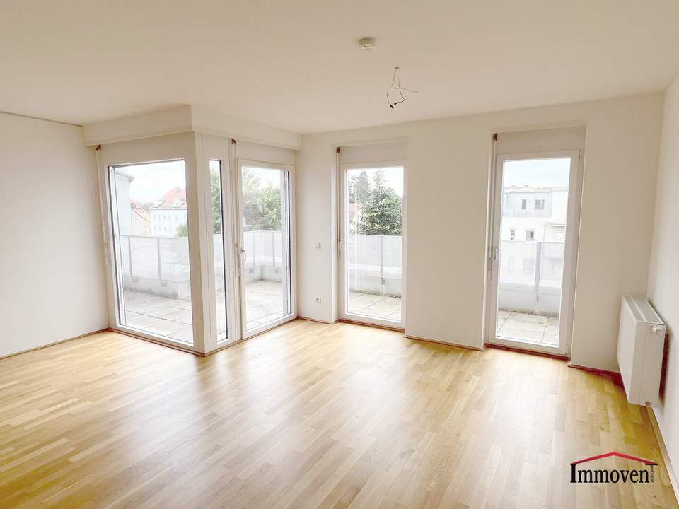 3 Zimmer-Neubauwohnung mit Terrasse nahe der FH Joanneum!