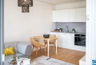 Stylische 1,5-Zi.-Wohnung mit Loggia & Rooftop Pool | TOWER HOMES im V22
