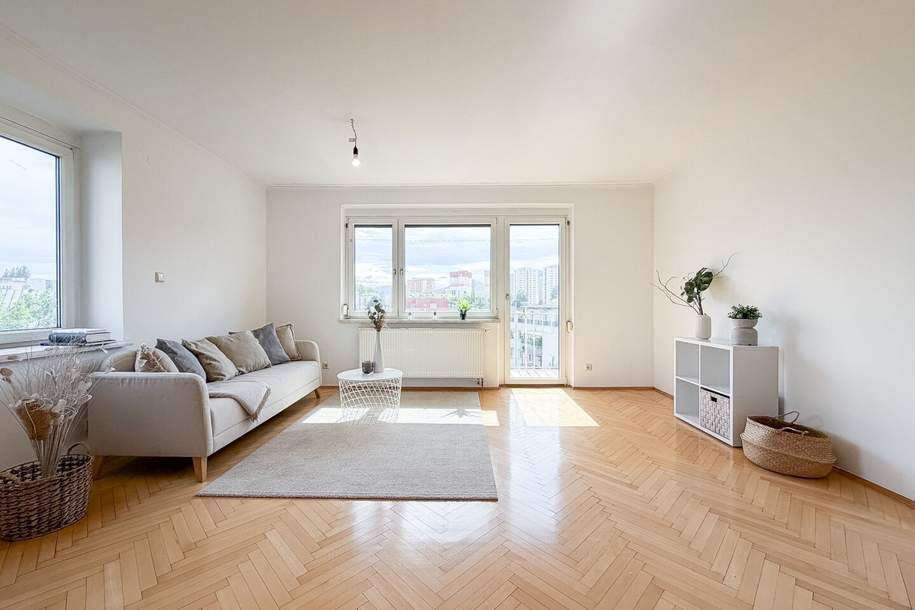 Traumhafte 3,5-Zimmer-Wohnung mit Schlossbergblick in ruhiger &amp; zentraler Wohnlage nahe der Mur, Wohnung-kauf, 269.000,€, 8020 Graz(Stadt)