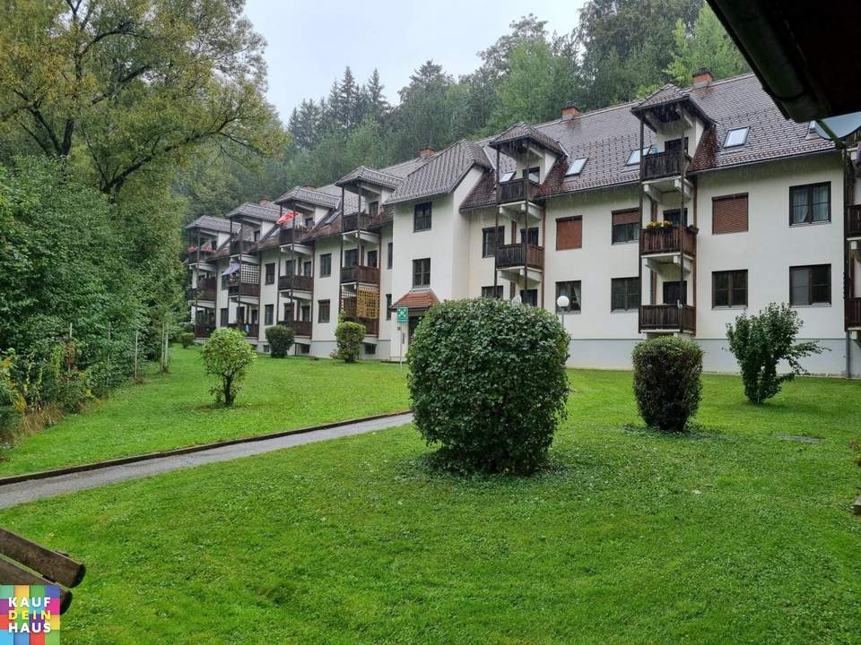 1 Zimmerwohnung in ruhiger, "grüner" Lage neben dem Stift Rein