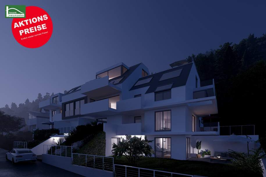 AKTION für Anleger mit 3,5% Mietgarantie. Neubau mit Bergsauna & Luxusausstattung. amBergblick19 , Top 7ak. - WOHNTRAUM, Wohnung-kauf, 254.001,€, 1190 Wien 19., Döbling
