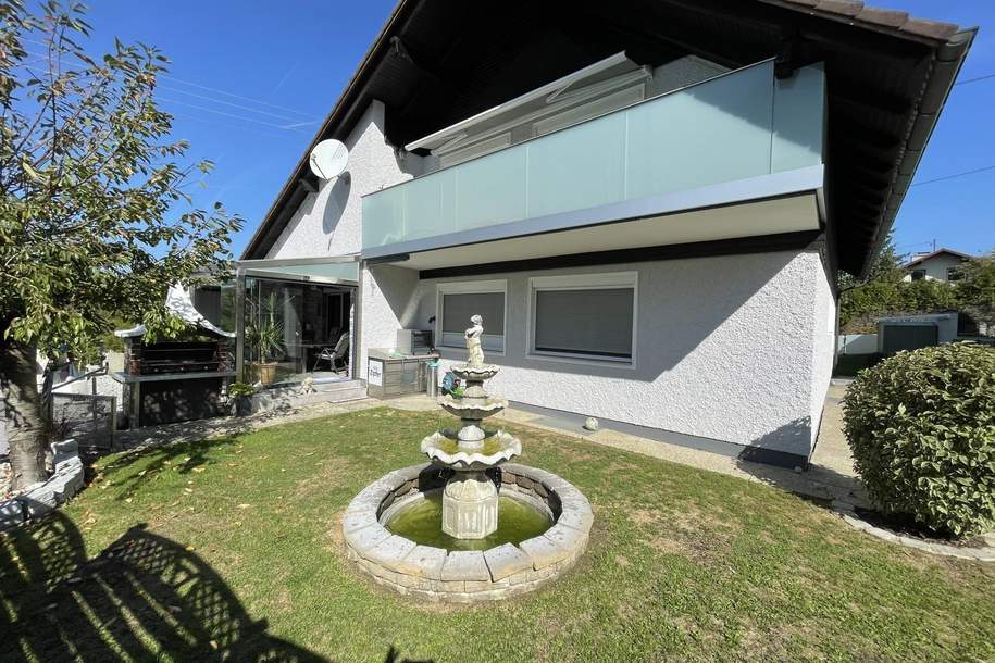 Gemütliches Wohnhaus in ruhiger Siedlungslage, 2 getrennte Wohneinheiten, Haus-kauf, 695.000,€, 4491 Linz-Land