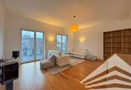 Spektakuläres Innenstadt-Penthouse mit Küche &amp; Terrasse - Nähe Landstraße