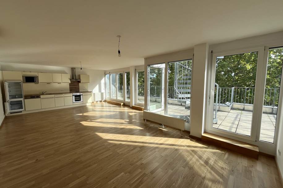 Großzügige Dachterrasse in zentraler Lage, Wohnung-miete, 3.019,00,€, 1050 Wien 5., Margareten