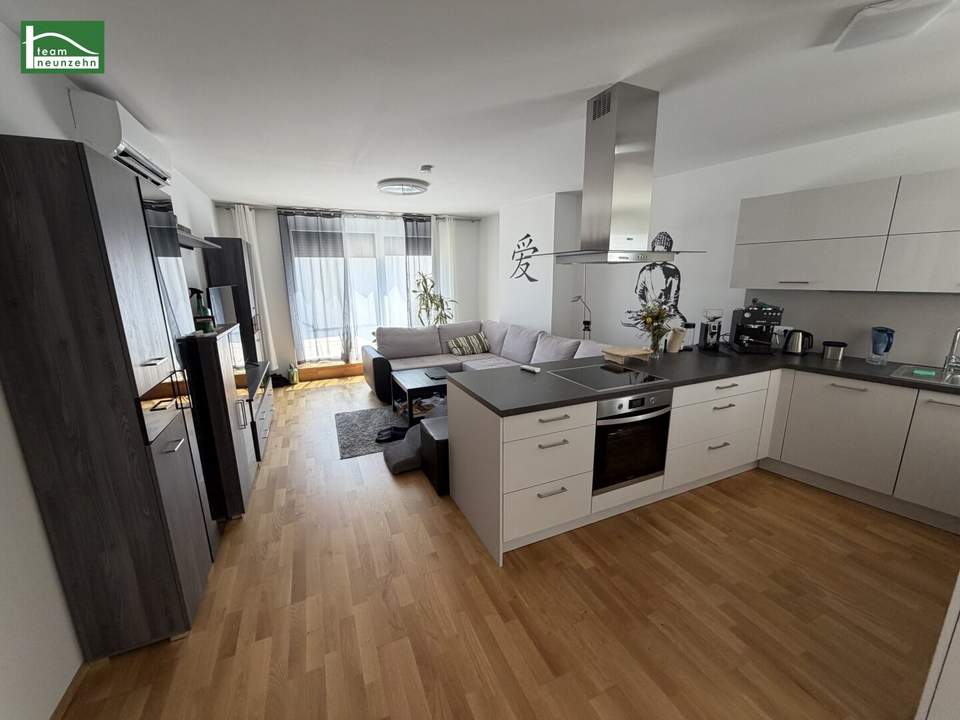 DACHGESCHOSSWOHNTRAUM INKL. KLIMAANLAGE - geräumige 3 Zimmer-Wohnung mit 60m2 Dachterrasse