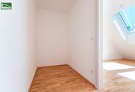 Moderne 2-Zimmer-DG-Wohnung mit Terrasse in 1220 Wien – Erstbezug auf Eigengrund! - JETZT ZUSCHLAGEN