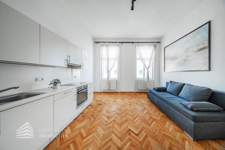 Schöne 2-Zimmer Wohnung, Nähe Westbahnhof, Wohnung-kauf, 389.000,€, 1060 Wien 6., Mariahilf