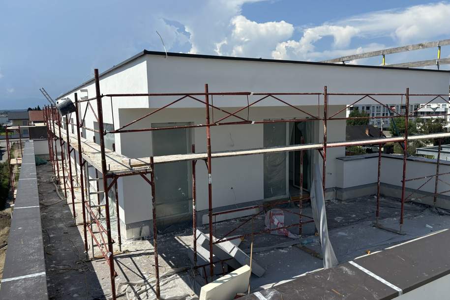 TRAUMHAFTER AUSBLICK! 4-Zimmer-PENTHOUSE mit RUNDUMBLICK von der Sonnigen Dachterrasse! Erstbezug - Fertigstellung 2024! PROVISIONFREI!, Wohnung-kauf, 562.900,€, 8401 Graz-Umgebung