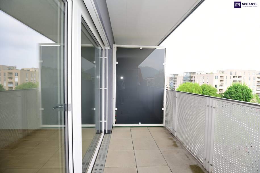 SONNENVERLIEBTE 3-Zimmer WOHNUNG im 3. OG mit Badewanne und SÜD-BALKON! Sofort verfügbar!, Wohnung-miete, 899,00,€, 8020 Graz(Stadt)