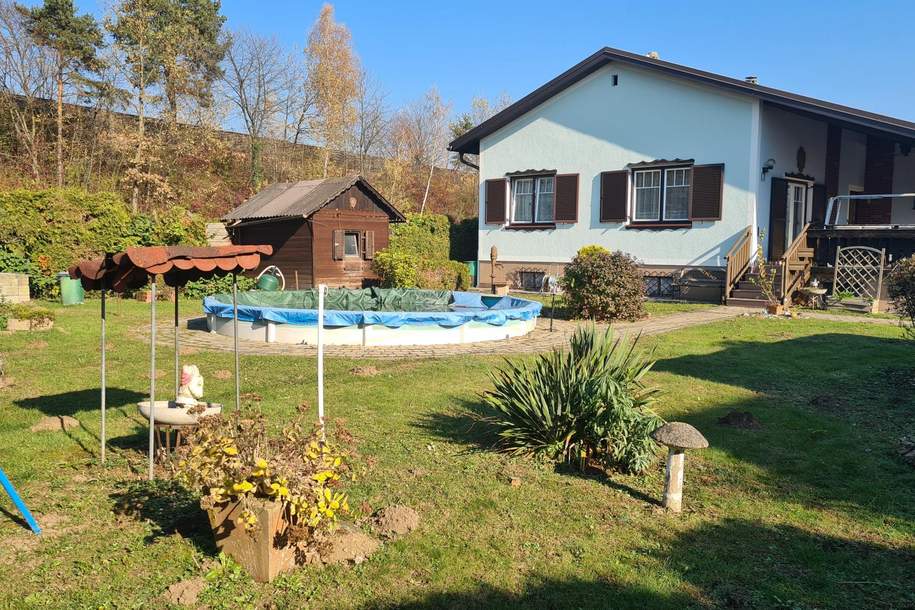 Sanierungsbedürftiger Bungalow in ruhiger, sonniger Lage und großem Garten, Haus-kauf, 349.000,€, 8401 Graz-Umgebung