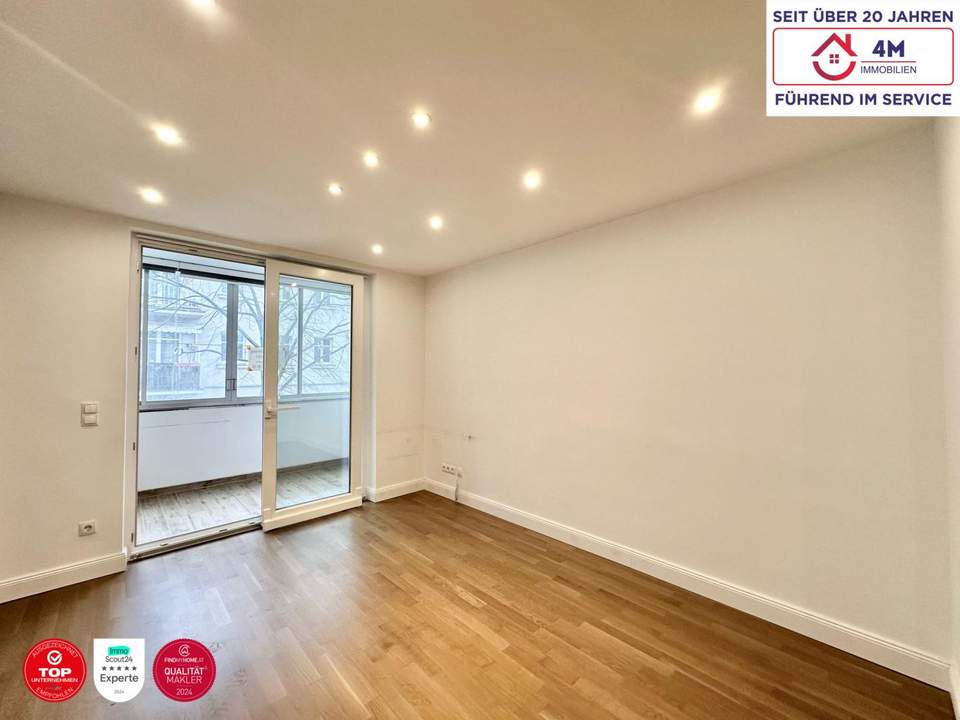 Helle sanierte 2-Zimmer Wohnung in ruhiger Lage