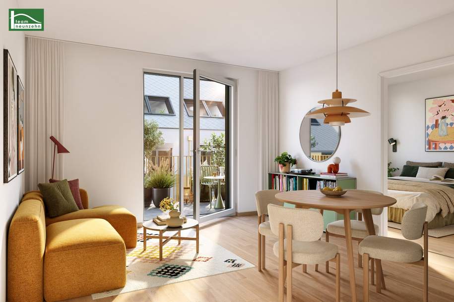 Für Anleger! Paket 4 Wohnungen für Kurzzeitvermietung! Neubau-Erstbezug! Nähe U Bahn U3! Küchen inkludiert!, Gewerbeobjekt-kauf, 955.900,€, 1110 Wien 11., Simmering