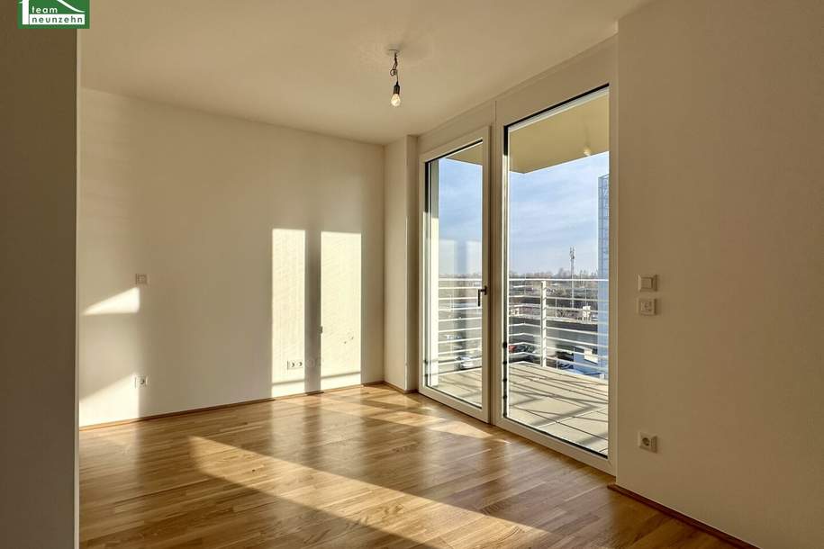 Lichtdurchflutete 1-Zimmer Wohnung bei der Alten Donau - ab 01.04.2026 verfügbar!, Wohnung-miete, 810,39,€, 1220 Wien 22., Donaustadt