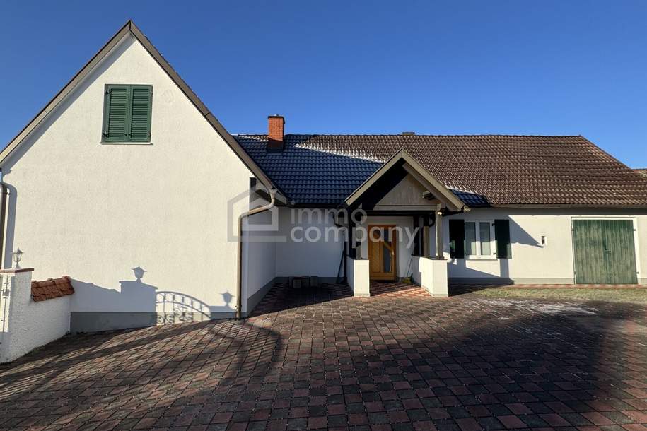 Nähe Bad Radkersburg - Mietwohnhaus für 2 Personen - sofort beziehbar um € 960,-- monatlich!, Haus-miete, 960,00,€, 8490 Südoststeiermark