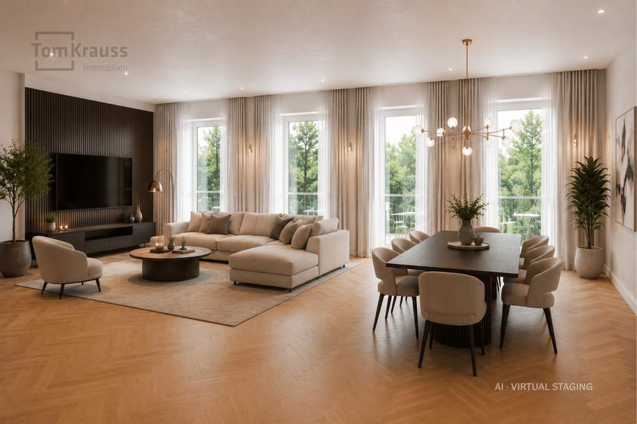 ALTBAU NEU GEDACHT. GROSSZÜGIG WOHNEN MIT BALKON., Wohnung-kauf, 1.070.000,€, 1140 Wien 14., Penzing