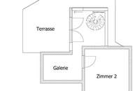 Moderne DG-Maisonette mit Terrasse und Fernblick, für individuelles Wohnen