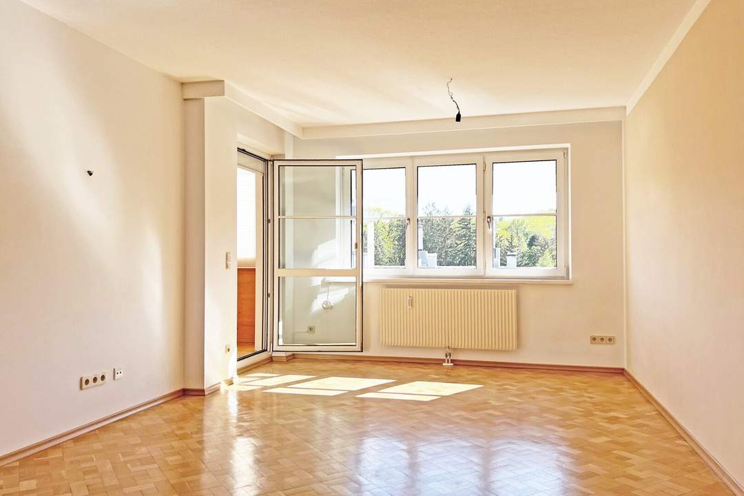 Hübsche 2-Zimmer mit winterfest verbauter Loggia Nähe U4 Ober St. Veit