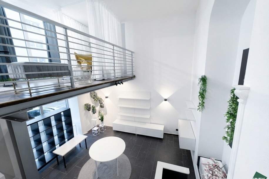 Schönes Geschäftslokal mit Galerie und guter Sichtbarkeit in 1090, Gewerbeobjekt-miete, 1.141,68,€, 1090 Wien 9., Alsergrund