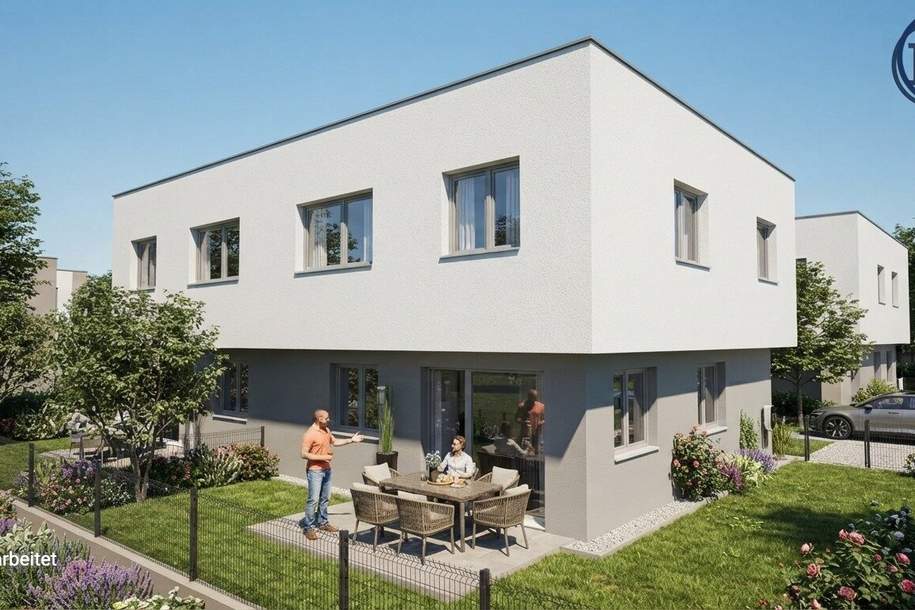 Letzte Möglichkeit - Ihr Traumhaus in Kagran – Ziegelmassiv, modern & mit eigenem Garten, Haus-kauf, 1220 Wien 22., Donaustadt