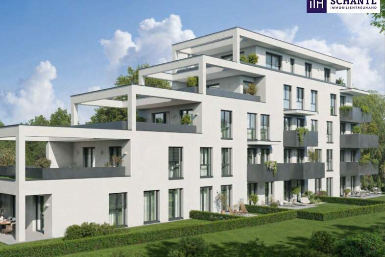 Wohnen über den Dächern von Graz mit gigantischer Außenfläche in einem schönen Grazer Stadtteil - provisionsfrei!, Wohnung-kauf, 584.383,€, 8010 Graz(Stadt)