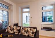 Hochexklusive 2-Zimmerwohnung mit sonnigem Eigengarten + Weinkeller nähe Mariahilfer Straße!