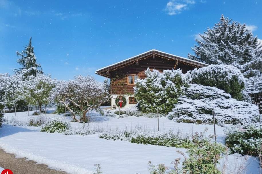 Ihr Stückchen heile Welt – charmantes Blockhaus mit viel Platz im Grünen, Haus-kauf, 333.000,€, 2824 Neunkirchen