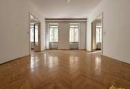 ROHDIAMANT IN TOPLAGE! U6 DIREKT. SANIERUNGSBEDÜRFTIGE 3,5 ZIMMER. FISCHGRÄTPARKETT.