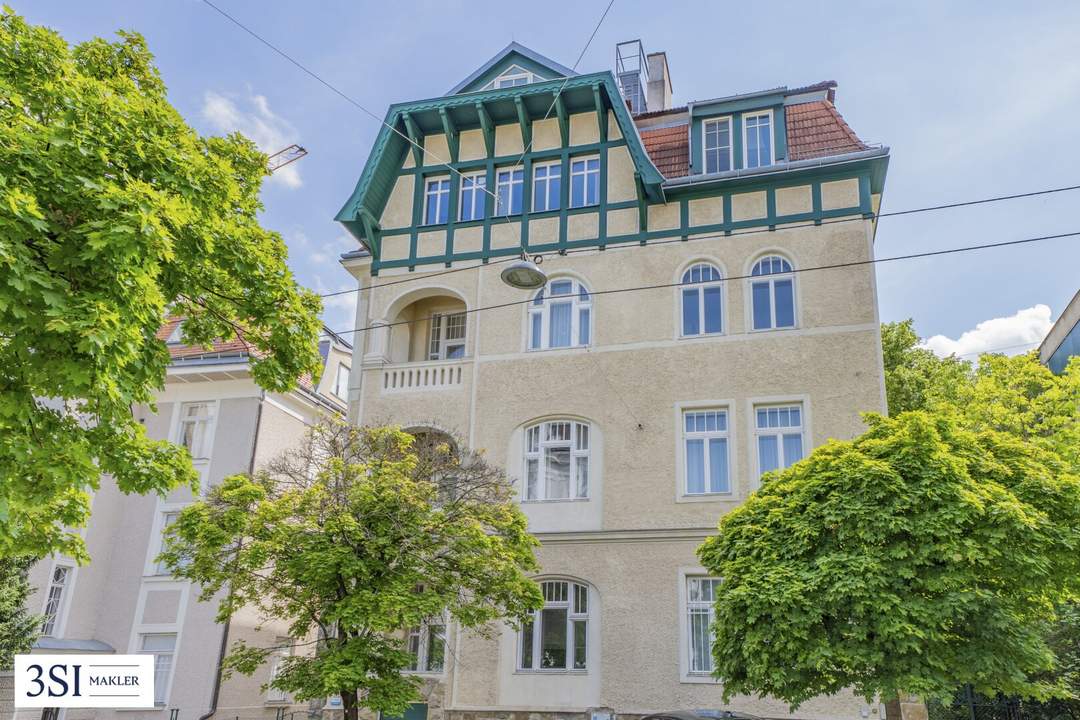 Rarität in Döblinger Bestlage! - Herrschaftliche Villenetage in begehrtem Cottageviertel!