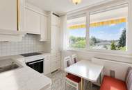 Klagenfurt - St. Martin: entzückende, gepflegte 2-ZI Wohnung (möbliert) mit Westloggia und Garage