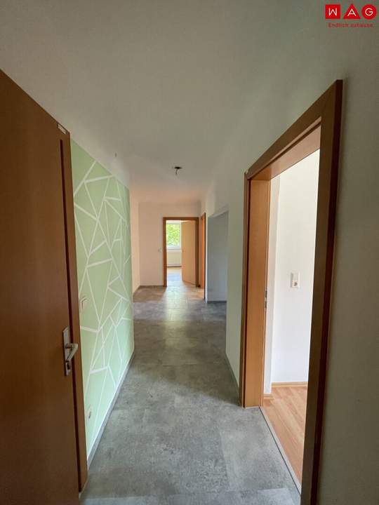 Leistbares Wohnen in der nachgefragten WAG-Siedlung Traisen! Großräumige helle 3 Zimmer Wohnung in ruhiger Lage!