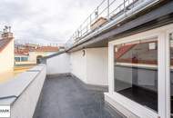 3 Zimmer-DG-Wohnung mit 2 hofseitigen Terrassen nahe Oper