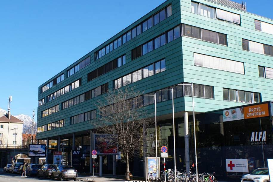 Flexible Büro- und Ordinationsflächen in gut erreichbarer Lage in Innsbruck, Gewerbeobjekt-miete, 6020 Innsbruck-Stadt