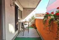 Uneinsehbare 2-Zimmer mit großer Loggia