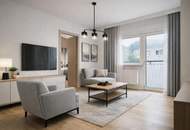 Charmante 2 Zimmer Wohnung mit Westbalkon