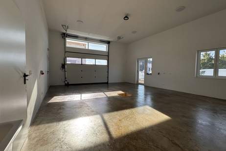 Halle mit extra Lagerfläche und 3 Büros - Erstbezug, technische Top-Ausstattung - PV-Anlage!, Gewerbeobjekt-miete, 2.416,00,€, 2500 Baden