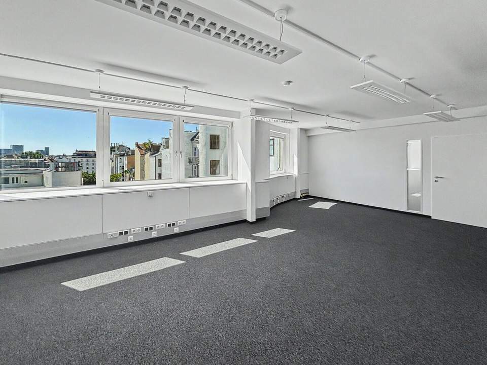 Großzügige Bürofläche mit ca. 290 m2 nahe Naschmarkt