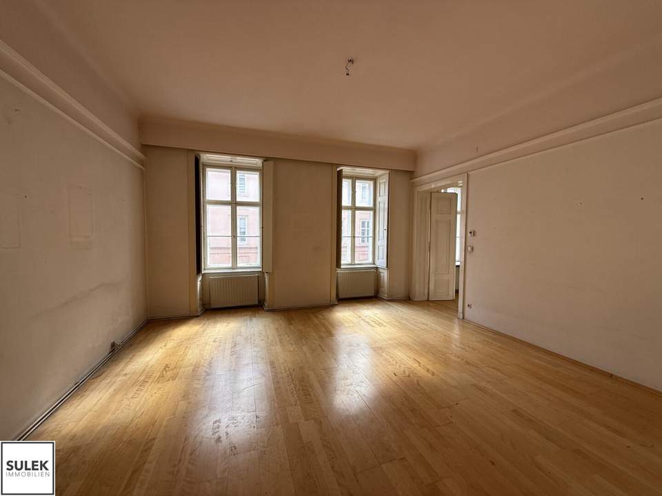Wohnen in der Innenstadt: 3-Zimmer Wohnung - Top Lage: zwischen Schwedenplatz und Stephansplatz; ab sofort!