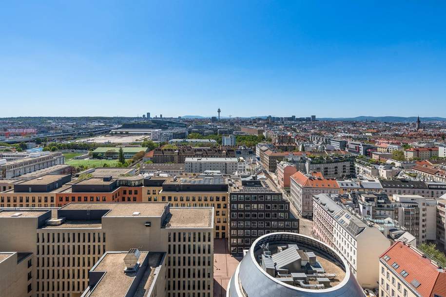 Stolz auf mein Wien/ Proud of Vienna/ TRIIIPLE TOWER mit Rooftop Pool!, Wohnung-kauf, 1.015.000,€, 1030 Wien 3., Landstraße