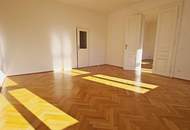 ROCHUSMARKT-NÄHE, sonnige 103 m2 Altbau, 3 Zimmer, WG-geeignet, Küche, Wannenbad, Parketten, Geusaugasse