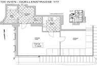 Super geschnittene 2-Zimmer-Wohnung im Dachgeschoss!