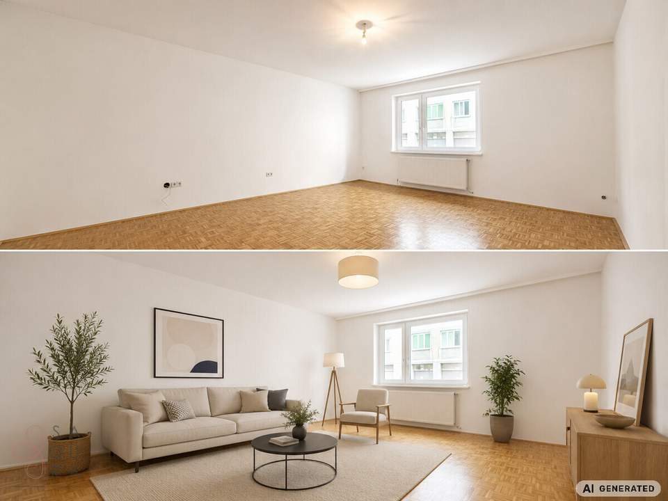 Generalsanierte 2-Zimmer-Erdgeschosswohnung mit direktem Zugang zur Großgarage – vielseitig nutzbar