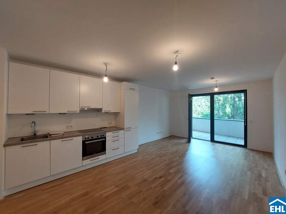 Moderne 2 Zimmer Wohnung mit 12 m² Balkon am Wienerberg