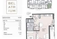 BEL ATRIUM - Moderne 2-Zimmer-Wohnung mit Balkon - in der Klenaugasse