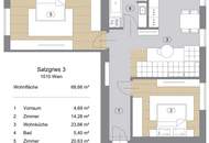 City Dream zwischen Schwedenplatz und Hoher Markt | SÜD-OST im 5. Stock | Teils Hoflage | Ideal für WG-Nutzung | Freier Mietzins