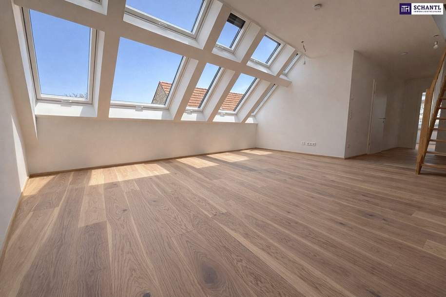 Penthouse-Feeling im Neubau: Lichtdurchflutete 4-Zimmer-Maisonette mit außergewöhnlich großer Dachterrasse!, Wohnung-kauf, 696.000,€, 2514 Baden