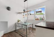 "Traumhafte Dachterrassen-Maisonette mit Fernblick &amp; Badeteichzugang"