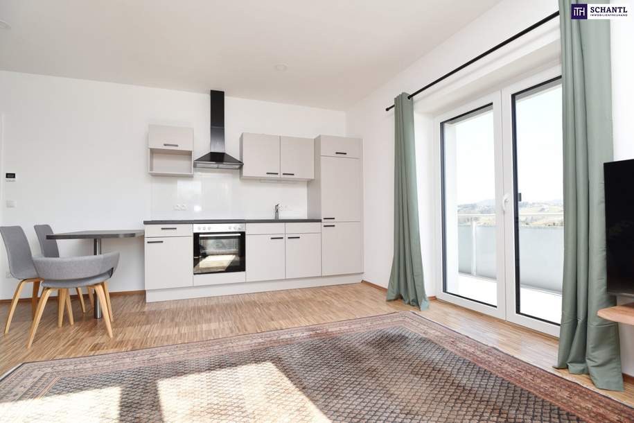 Coole voll ausgestattete Ferienwohnung mit traumhaftem Weinbergblick – komplett möbliert & sofort bezugsbereit! - 3D-Rundgang vorhanden!, Wohnung-kauf, 190.000,€, 8151 Graz-Umgebung